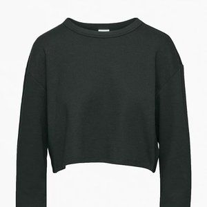 Sunday Best Baby Waffle, Long-Sleeve, Size Small, Black